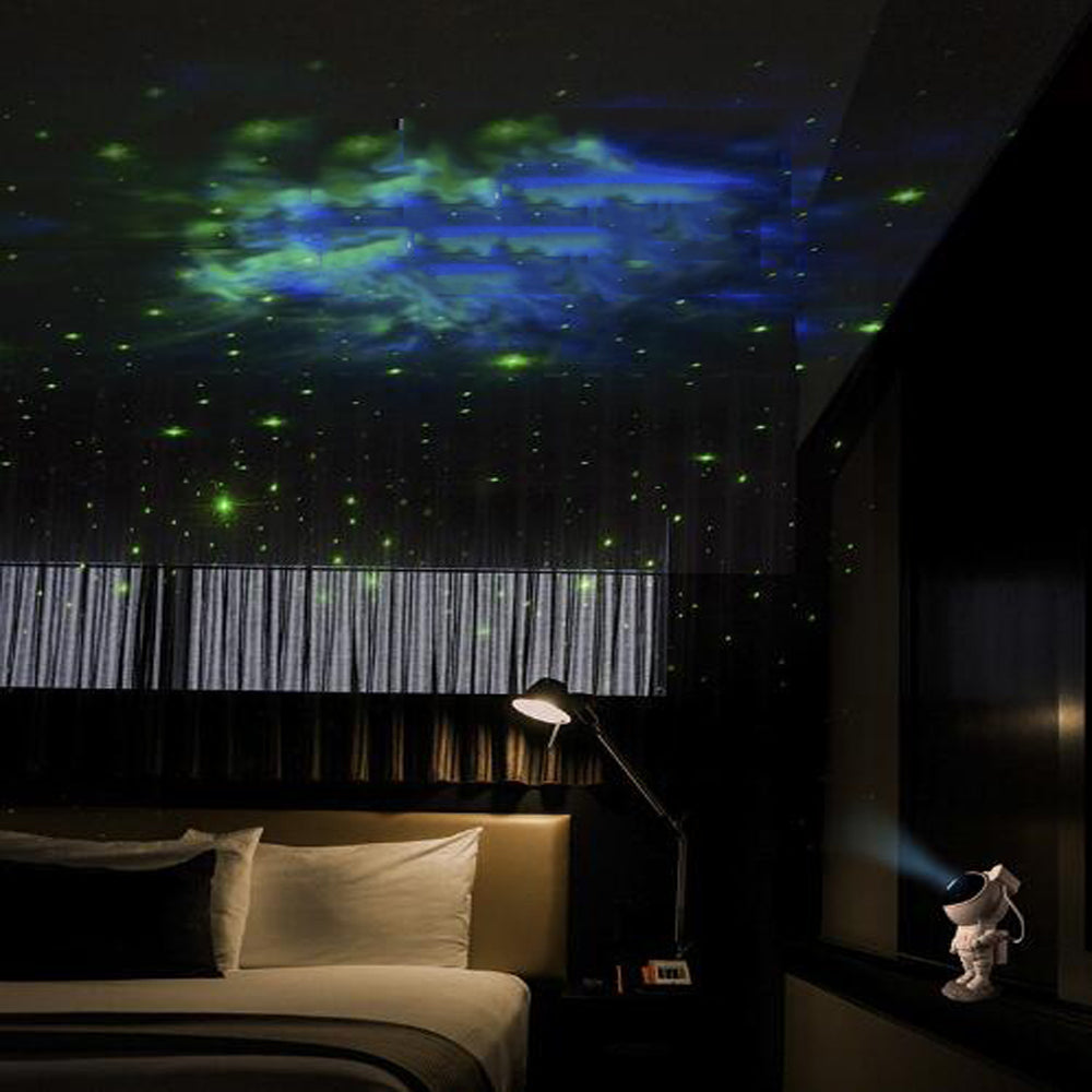 Projecteur Galaxy Astronaute — Lampe Ciel Etoile LED Veilleuse