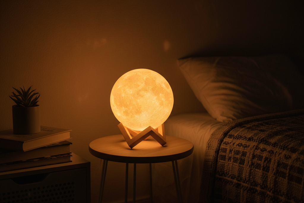 Lampe Lune 3D LED
