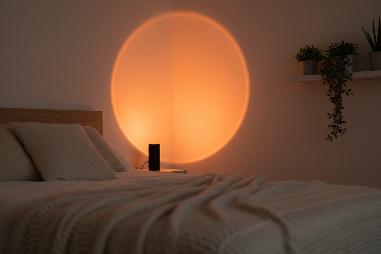 Lampe Sunset LED — Projecteur Coucher de Soleil Ambiance
