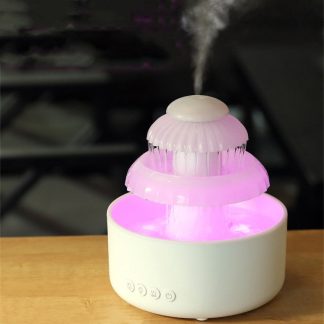 Diffuseur Rain Cloud — Humidificateur Nuage LED Aromathérapie