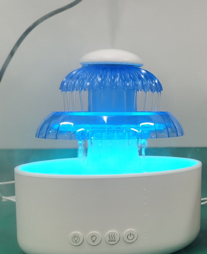 Diffuseur Rain Cloud — Humidificateur Nuage LED Aromathérapie – Image 4